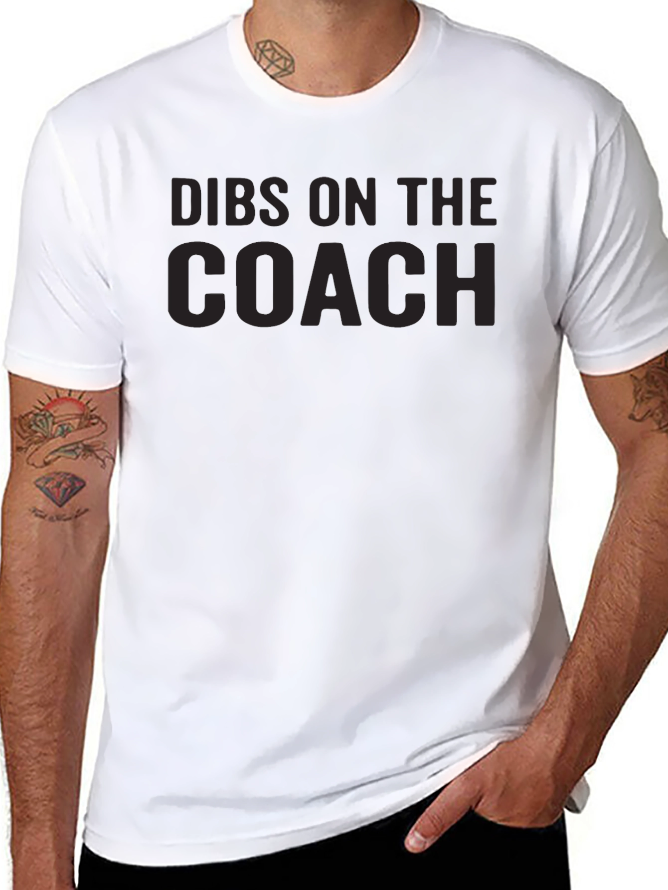 Dibs On The Coach Graphic T-Shirt
