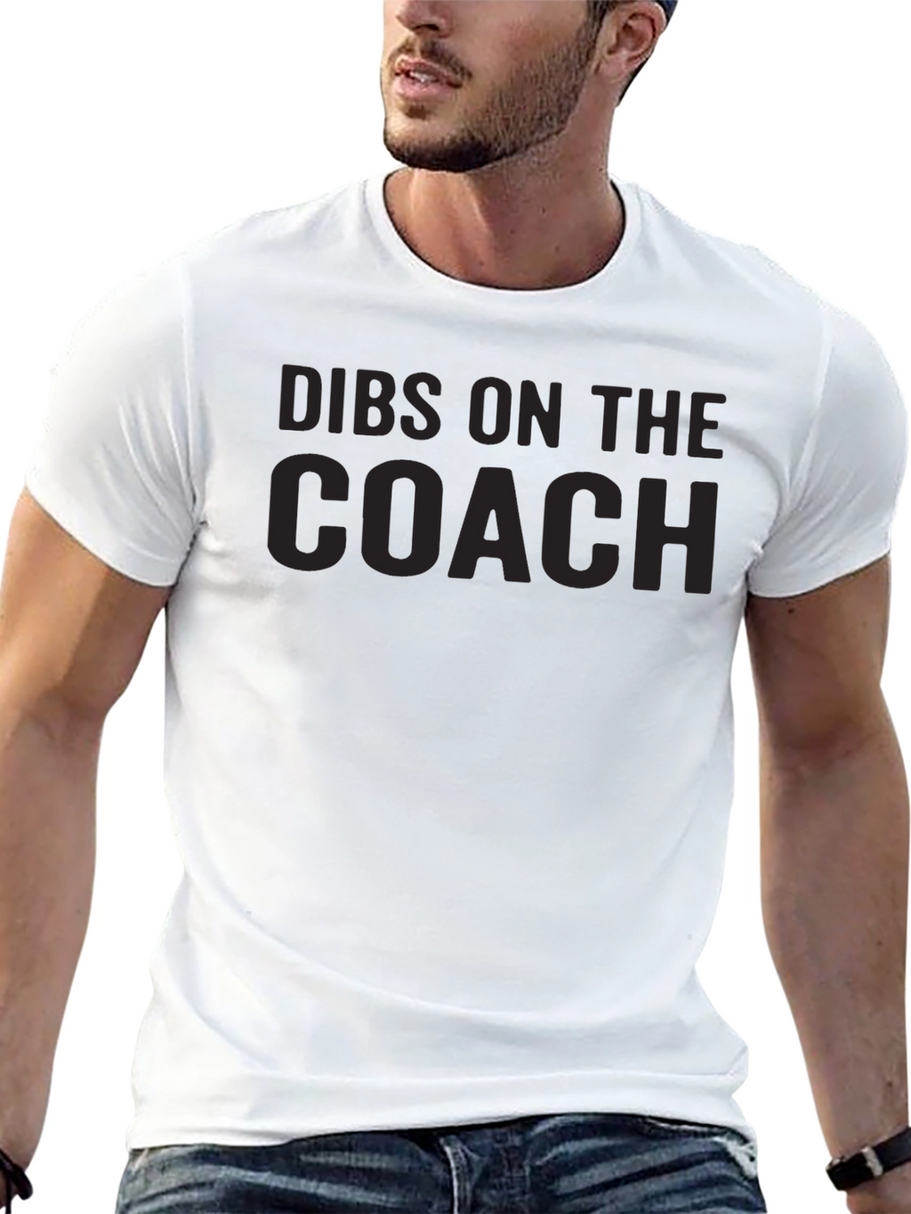 Dibs On The Coach Graphic T-Shirt