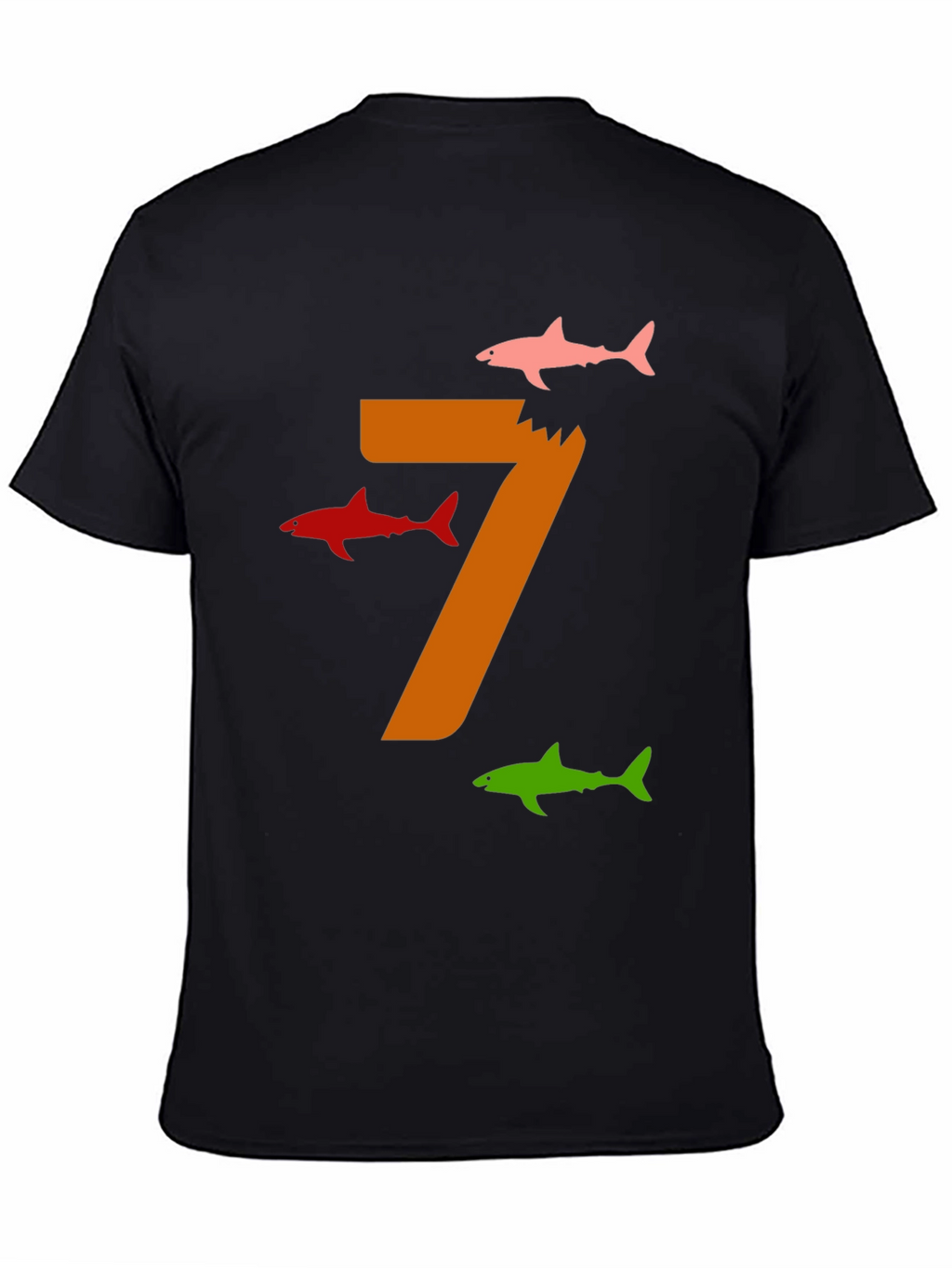 Shark Number 7 Graphic Tee