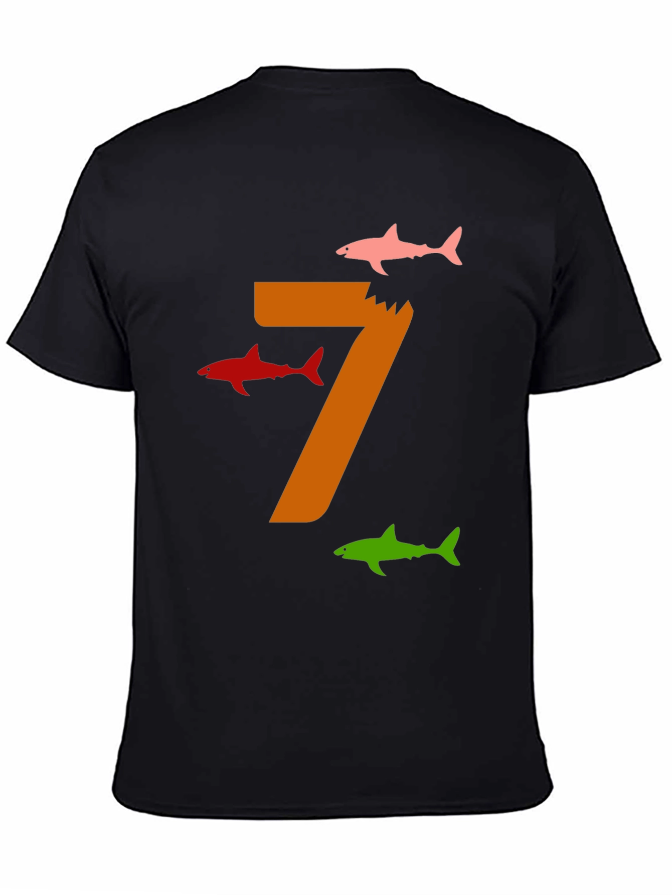 Shark Number 7 Graphic Tee