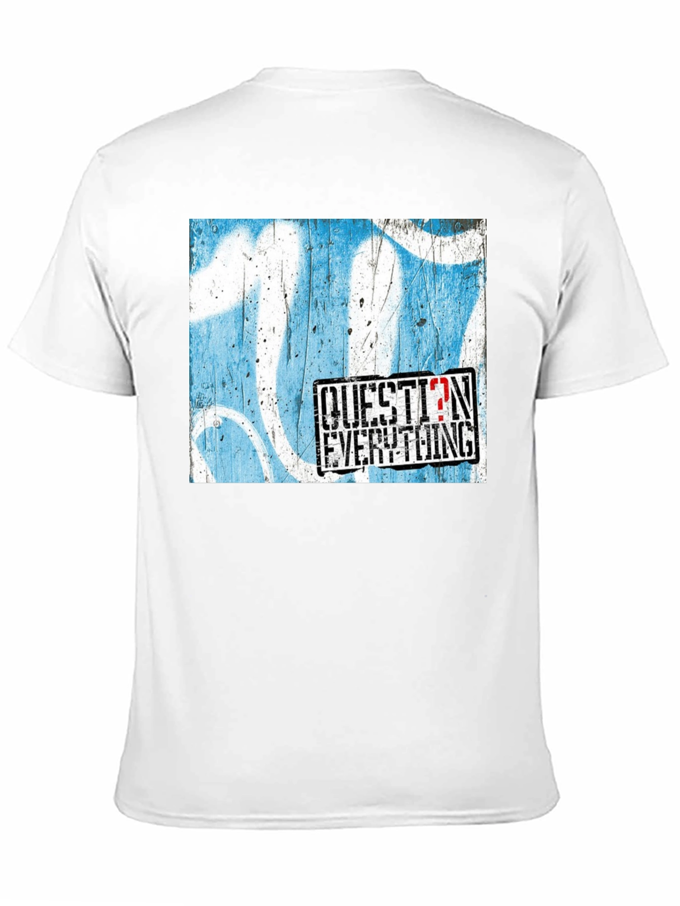 Question Everything Graphic T-Shirt - Bold Statement Tee
