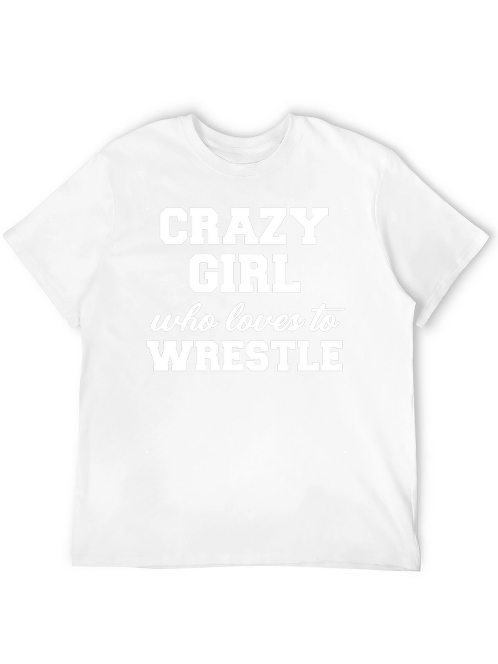 Crazy Girl Wrestling T-Shirt