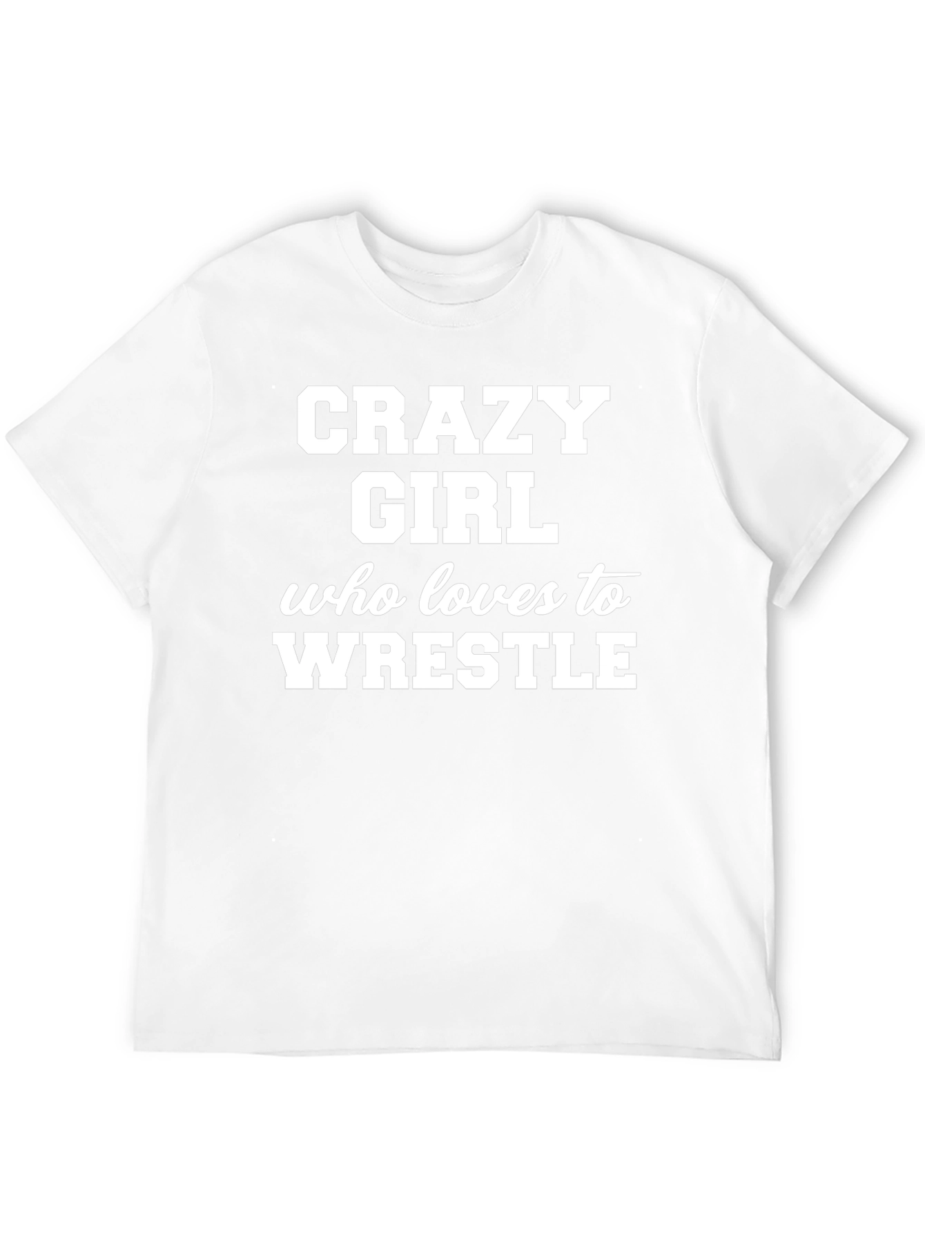 Crazy Girl Wrestling T-Shirt