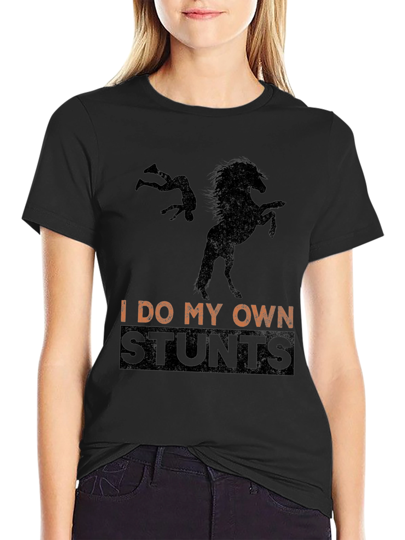 I Do My Own Stunts Graphic Tee
