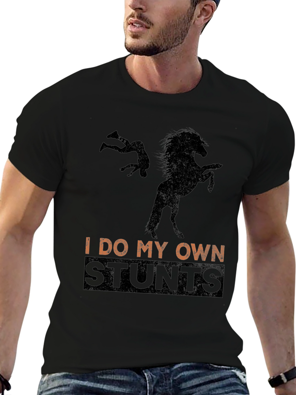 I Do My Own Stunts Graphic Tee