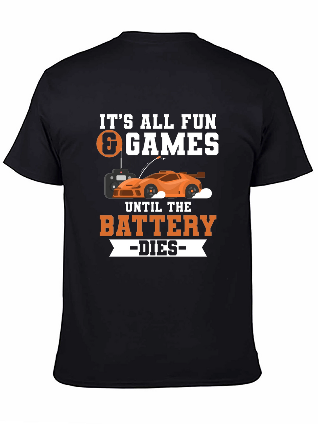 Fun & Games RC Car Battery T-Shirt