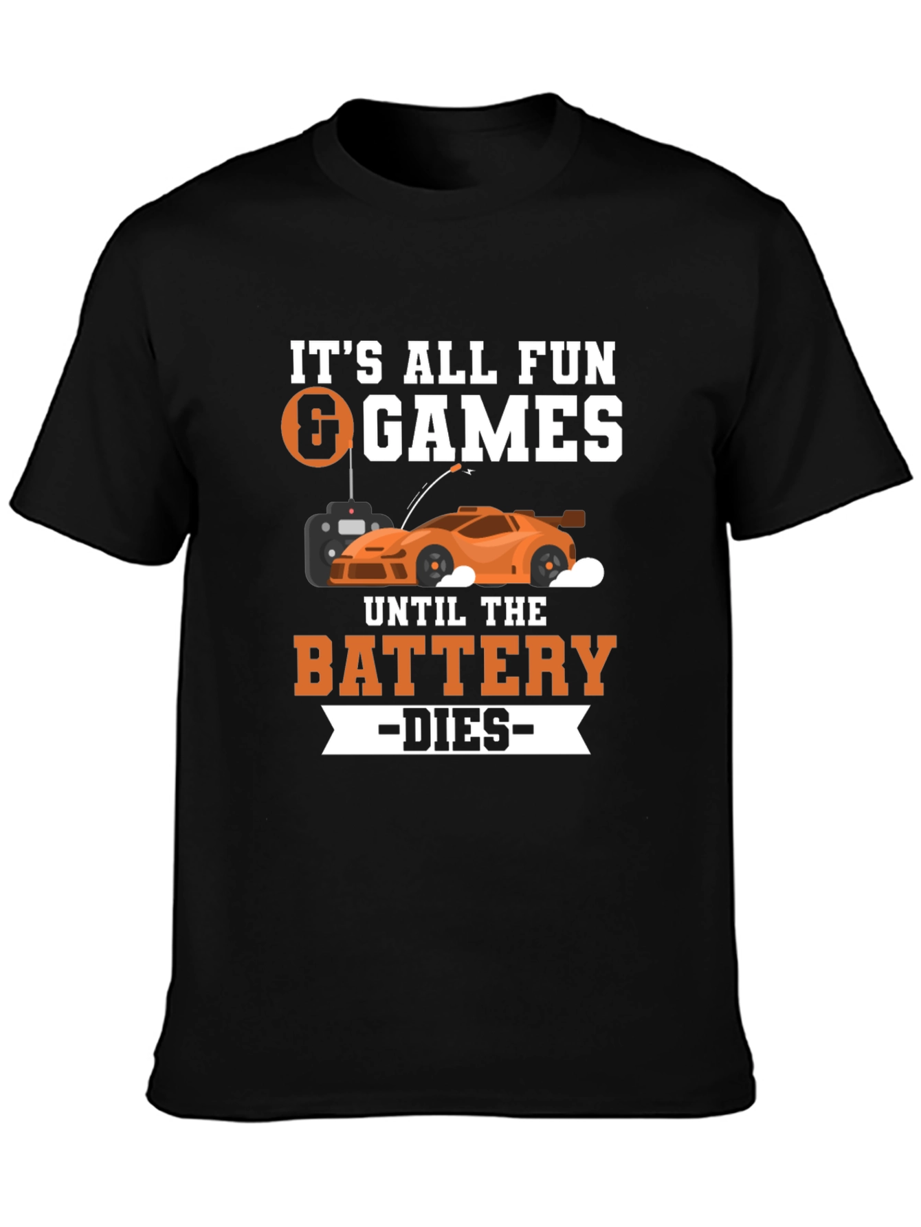 Fun & Games RC Car Battery T-Shirt