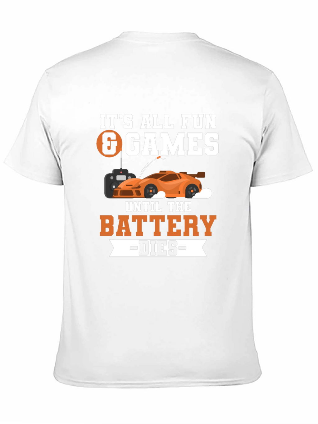Fun & Games RC Car Battery T-Shirt