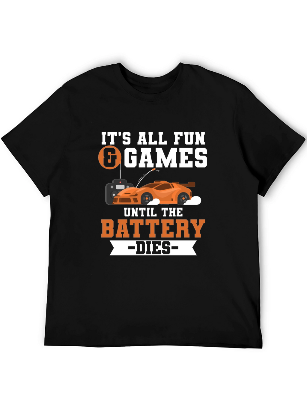 Fun & Games RC Car Battery T-Shirt