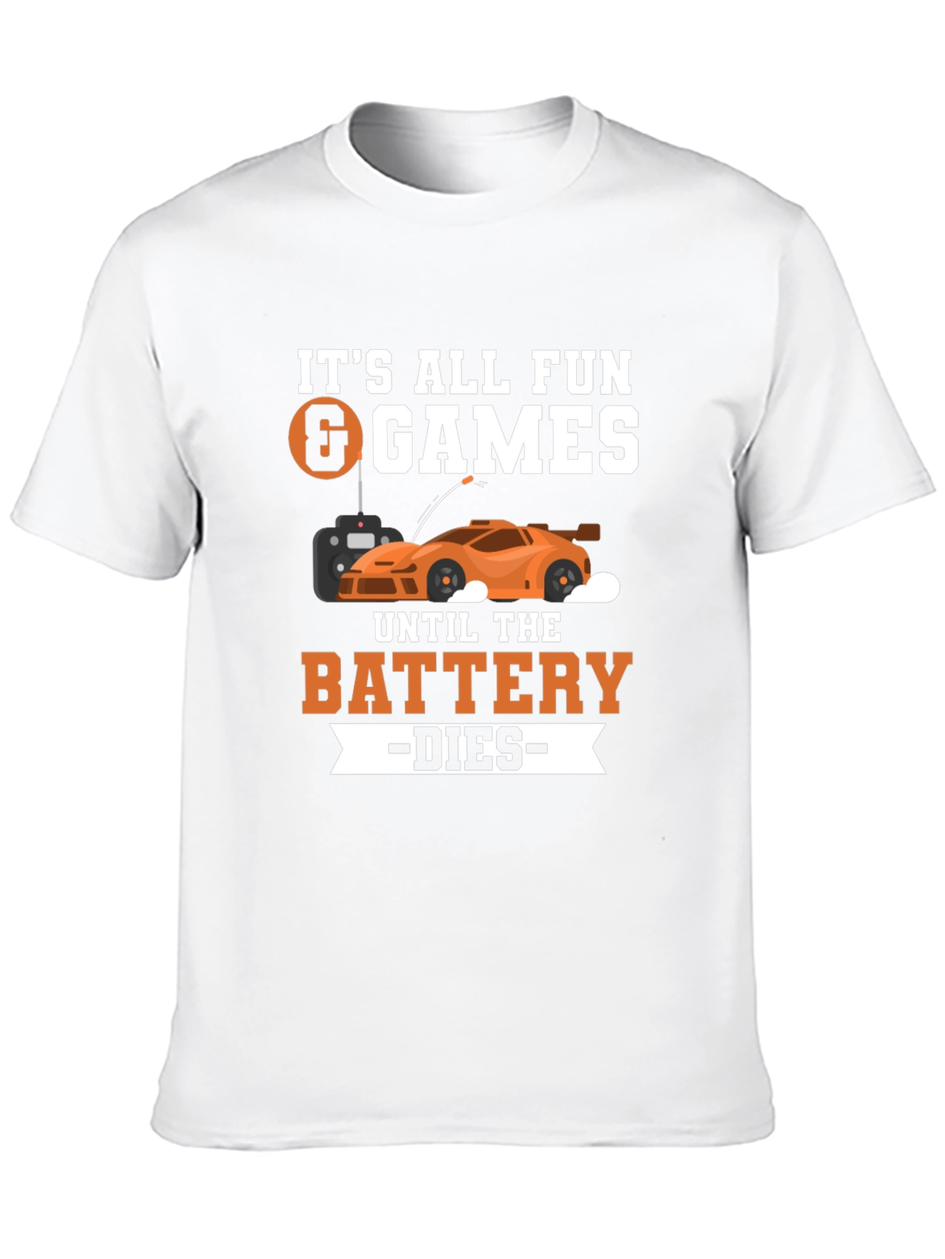 Fun & Games RC Car Battery T-Shirt