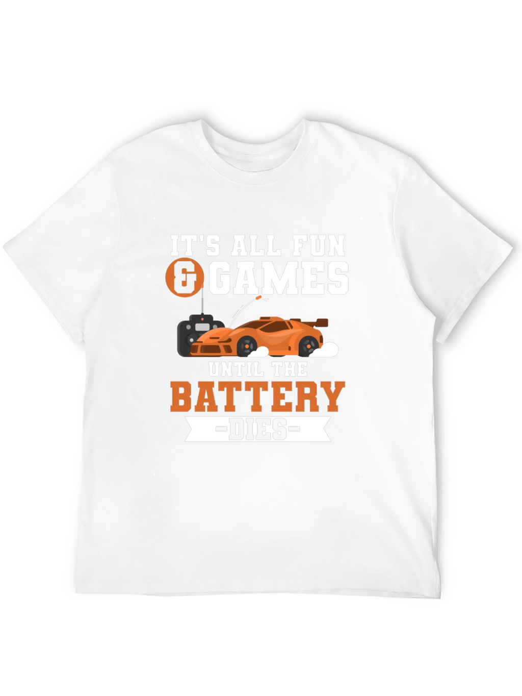 Fun & Games RC Car Battery T-Shirt
