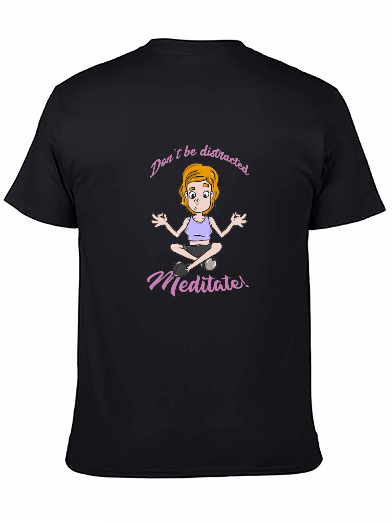 Meditate Graphic Tee - Stay Focused