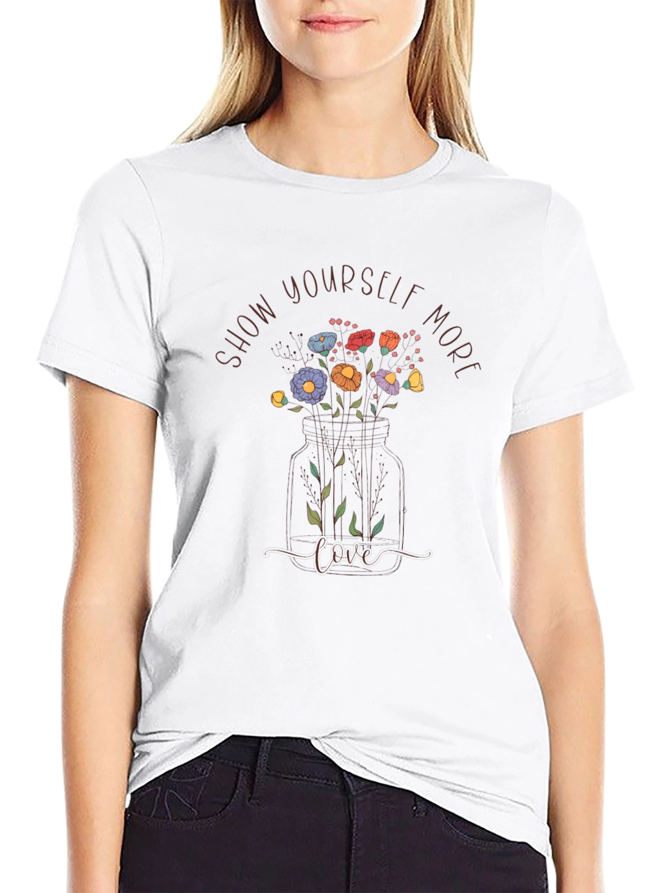 Show Yourself More Love Graphic Tee