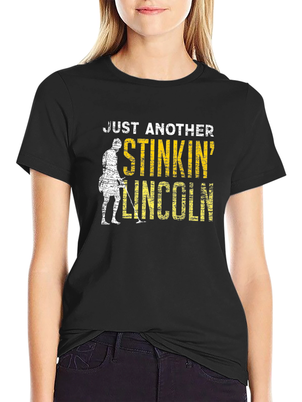 Stinkin Lincoln Golf Humor T-Shirt