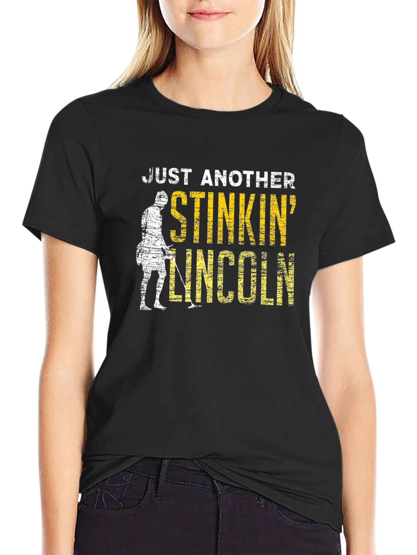 Stinkin Lincoln Golf Humor T-Shirt