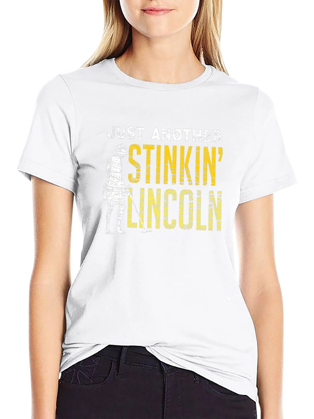 Stinkin Lincoln Golf Humor T-Shirt
