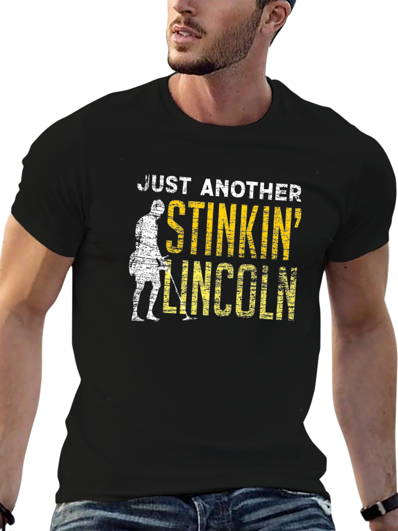 Stinkin Lincoln Golf Humor T-Shirt