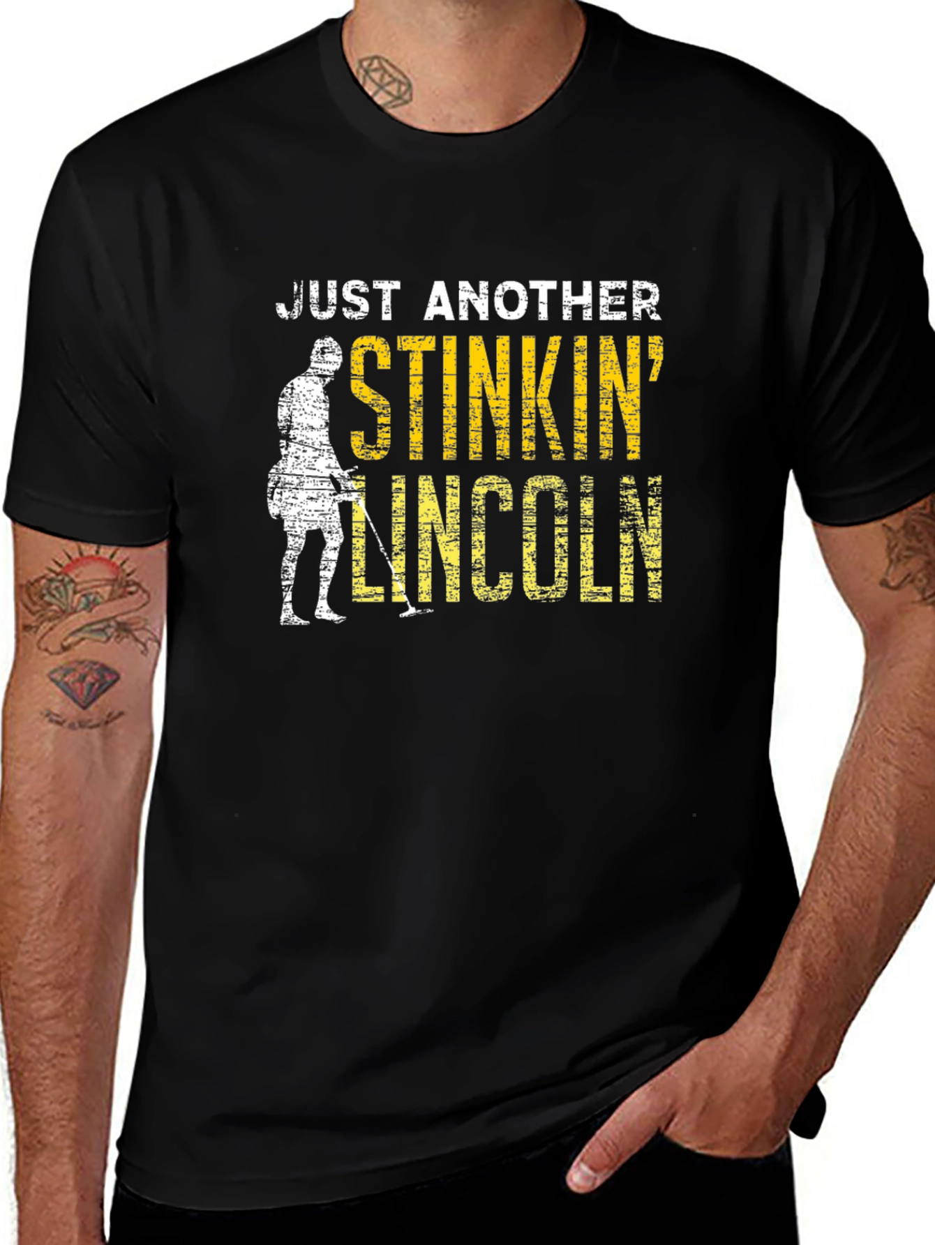 Stinkin Lincoln Golf Humor T-Shirt