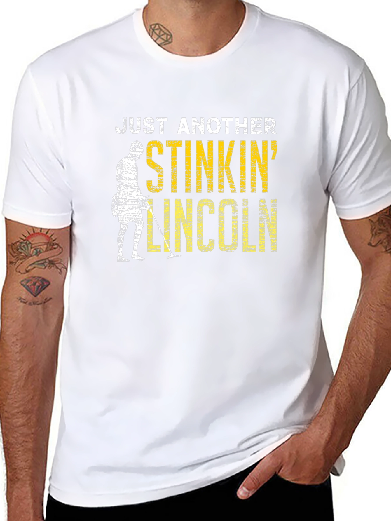 Stinkin Lincoln Golf Humor T-Shirt