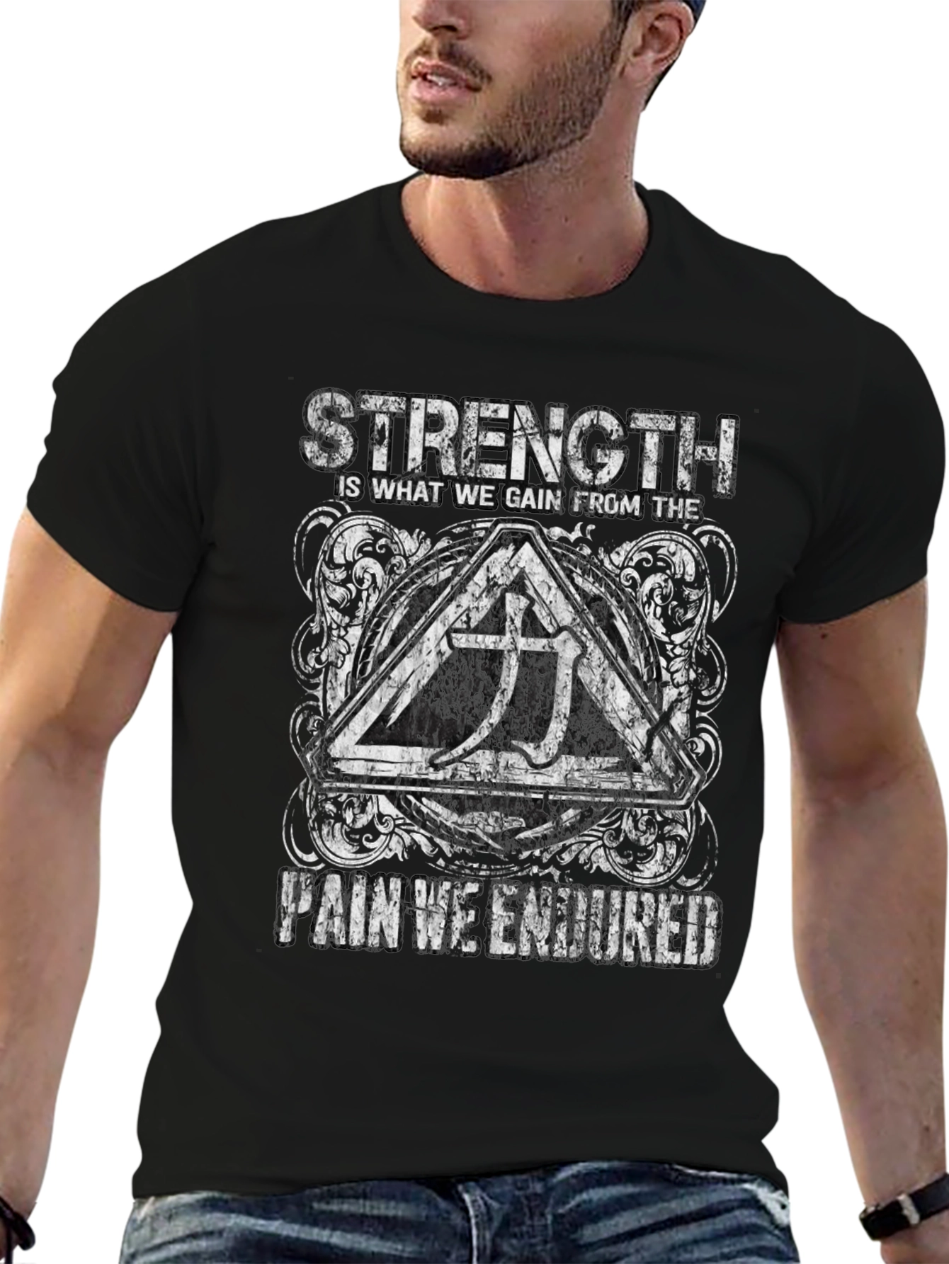 Strength Through Pain Graphic T-Shirt