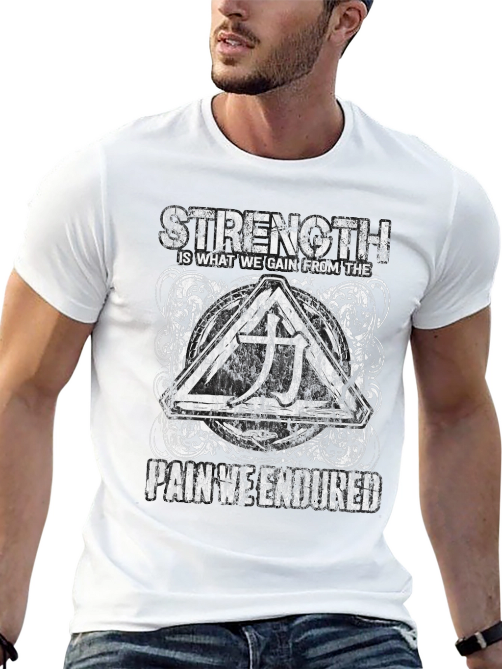 Strength Through Pain Graphic T-Shirt