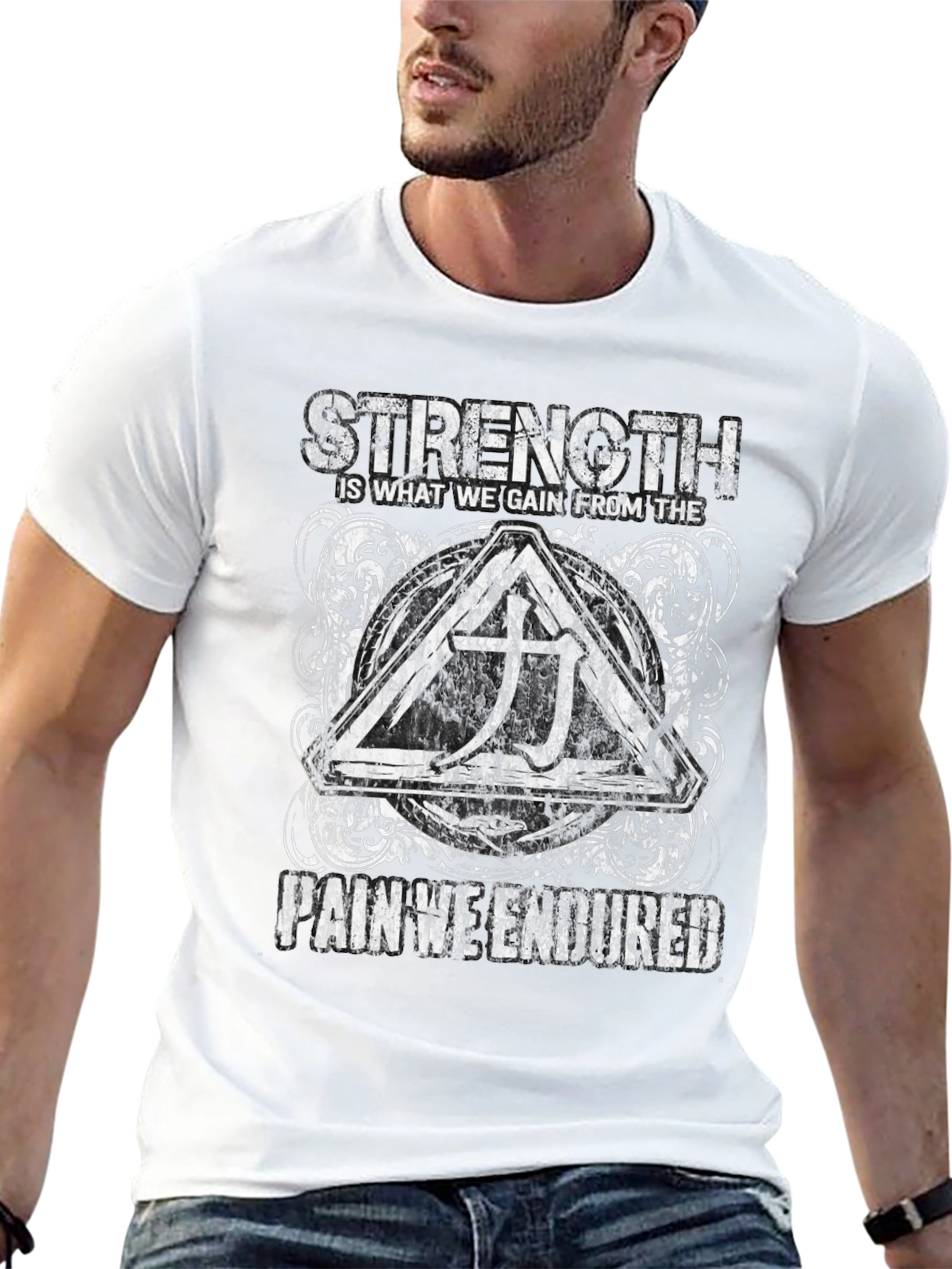 Strength Through Pain Graphic T-Shirt