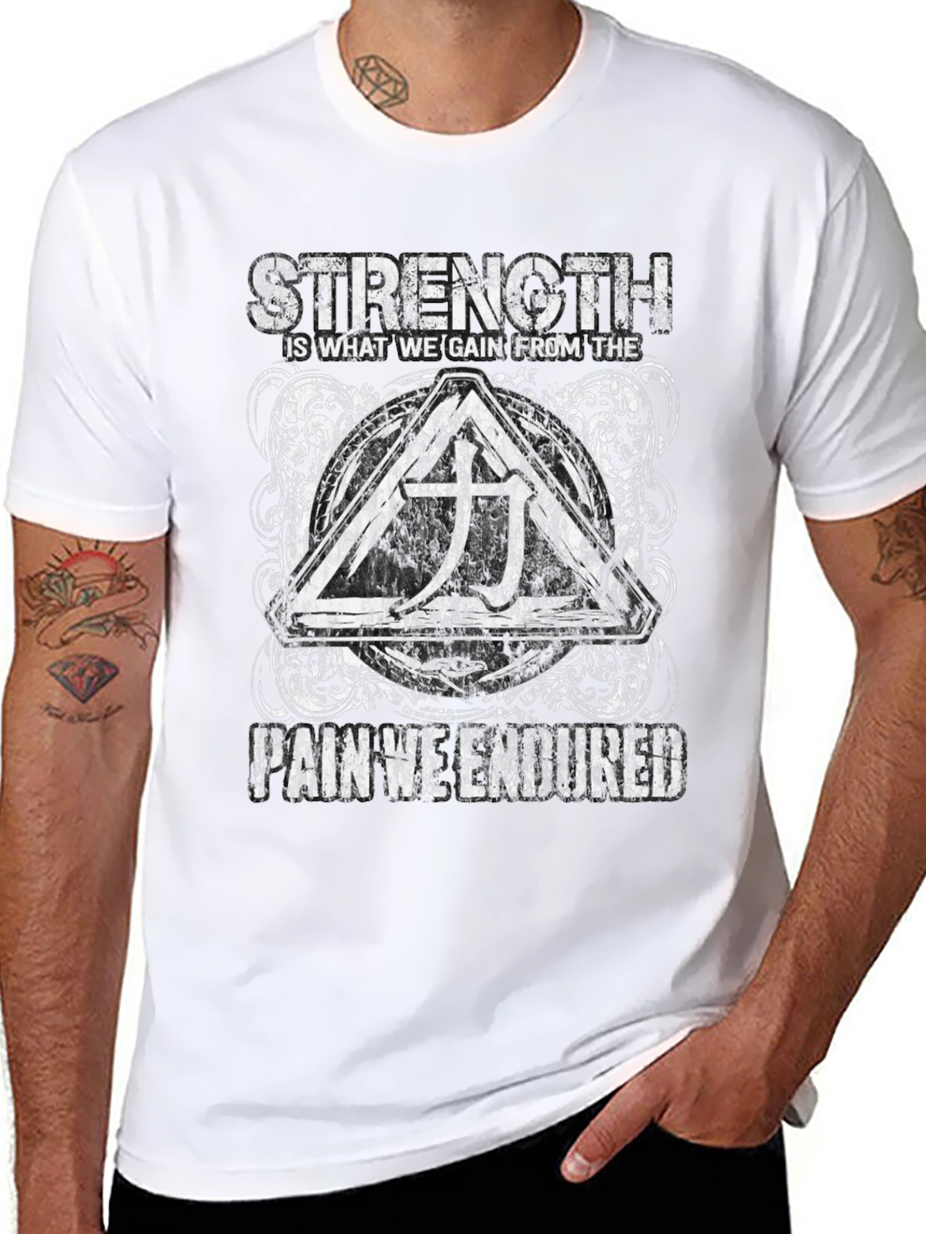 Strength Through Pain Graphic T-Shirt