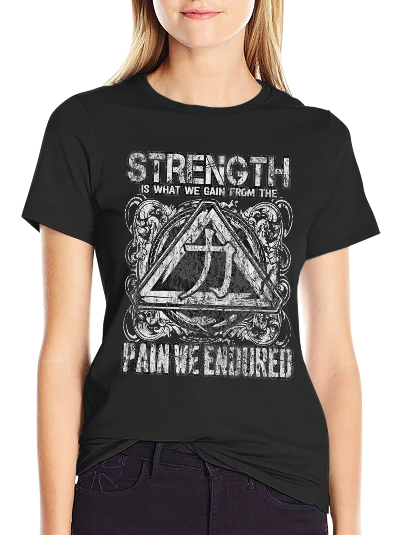 Strength Through Pain Graphic T-Shirt
