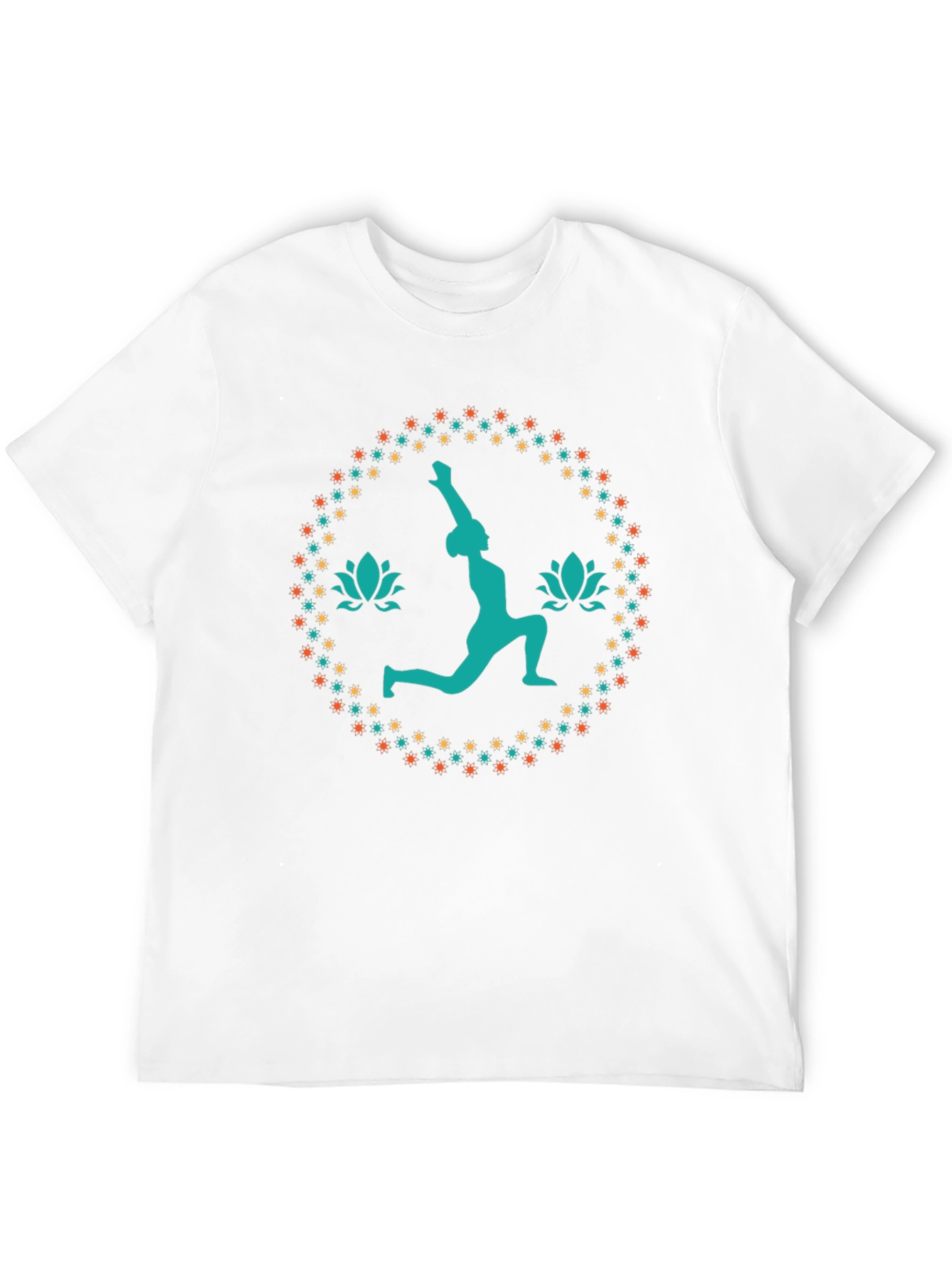 Yoga Pose Graphic Tee - Black Unisex T-Shirt