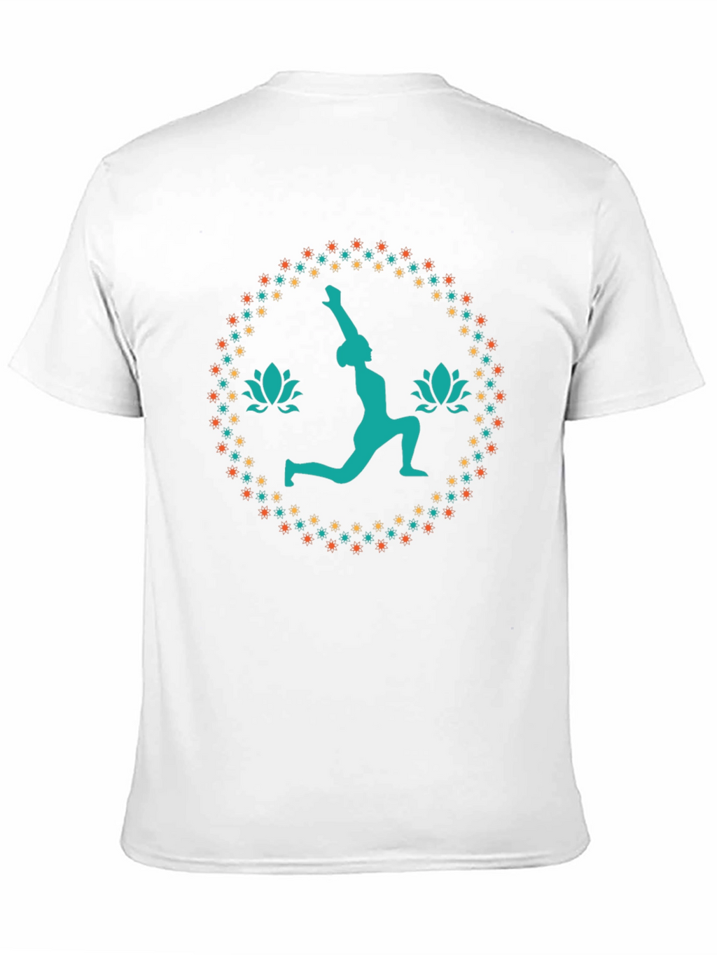 Yoga Pose Graphic Tee - Black Unisex T-Shirt
