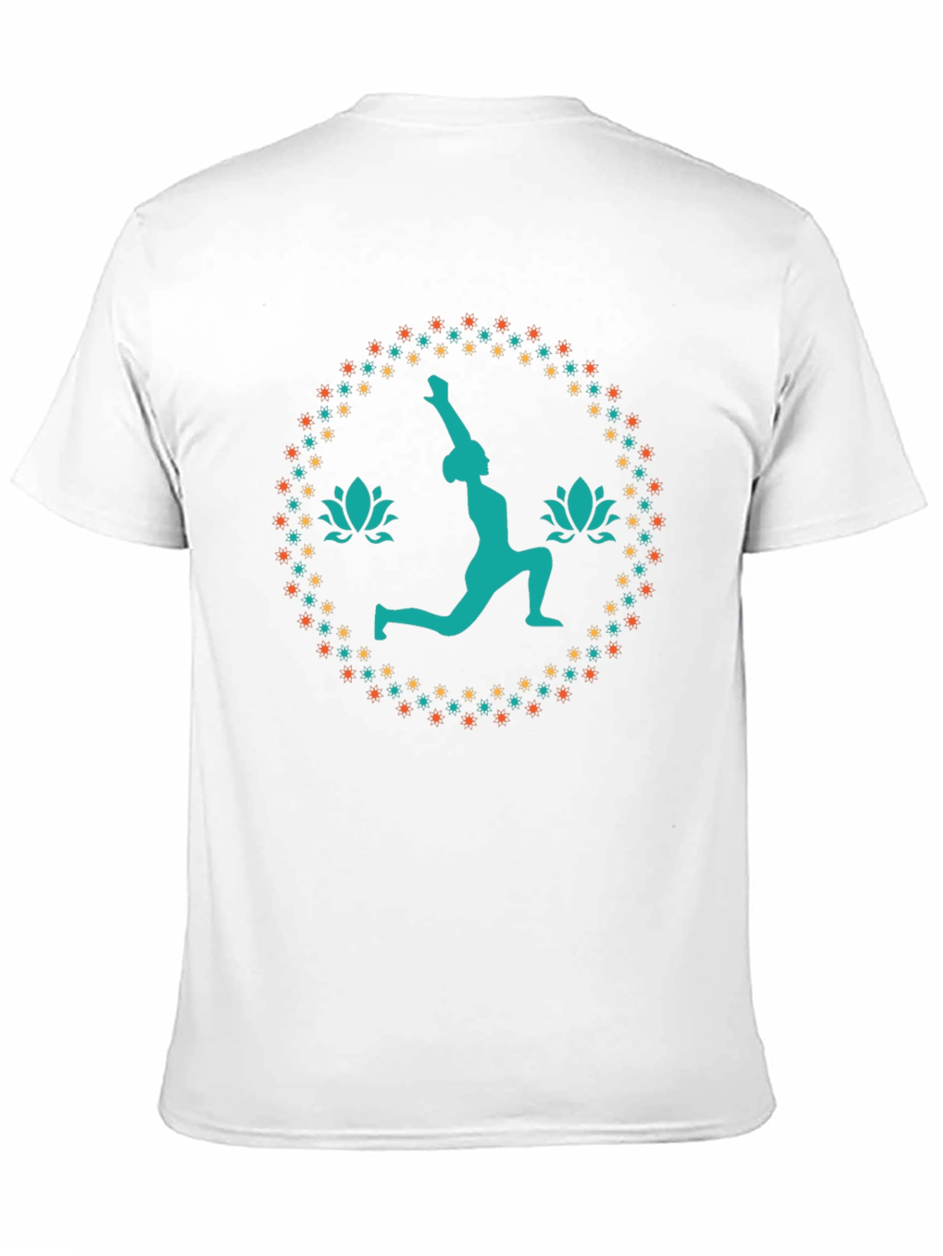 Yoga Pose Graphic Tee - Black Unisex T-Shirt