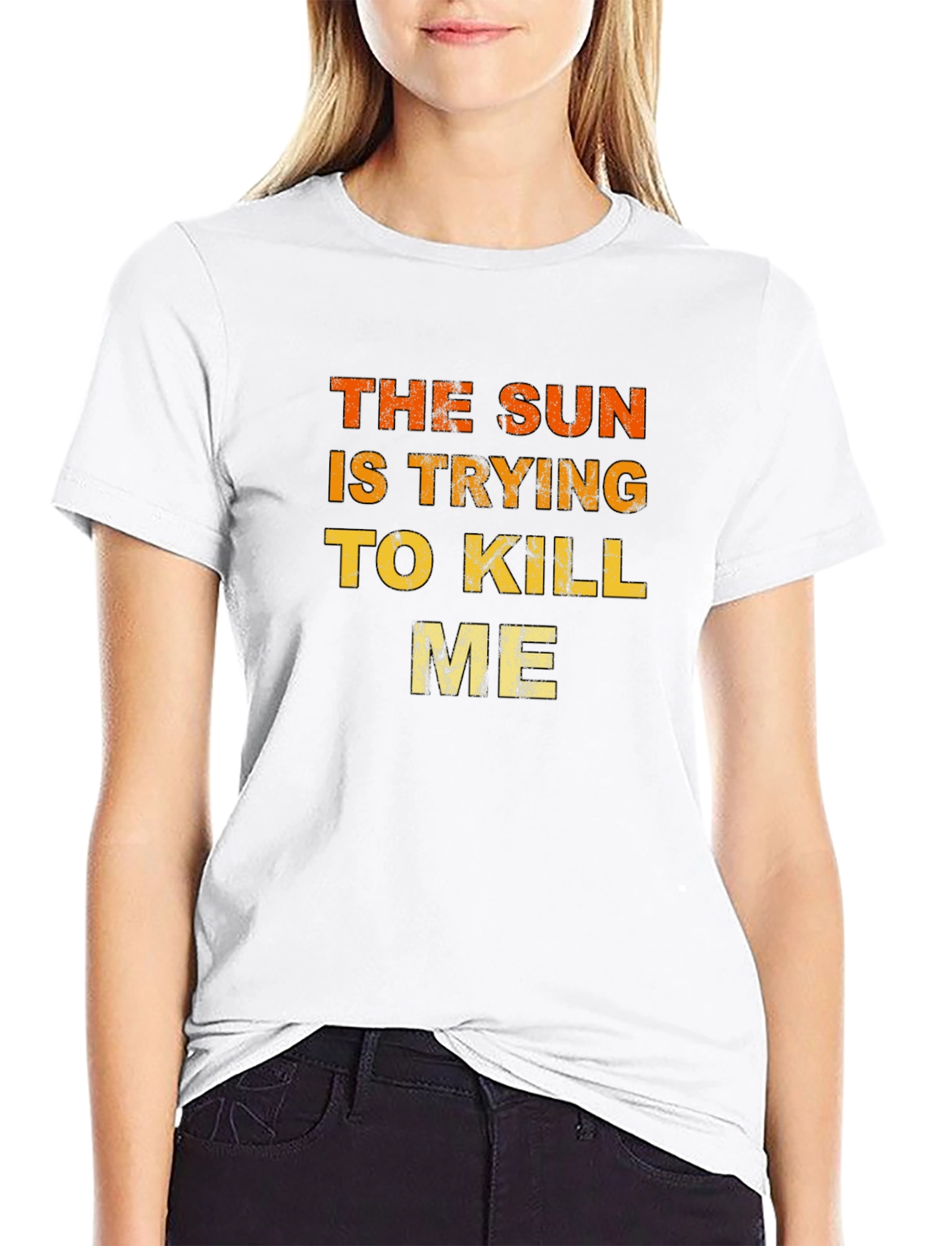 The Sun is Trying to Kill Me Graphic Tee