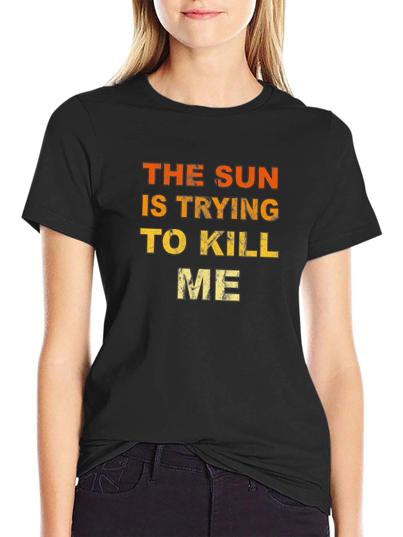 The Sun is Trying to Kill Me Graphic Tee