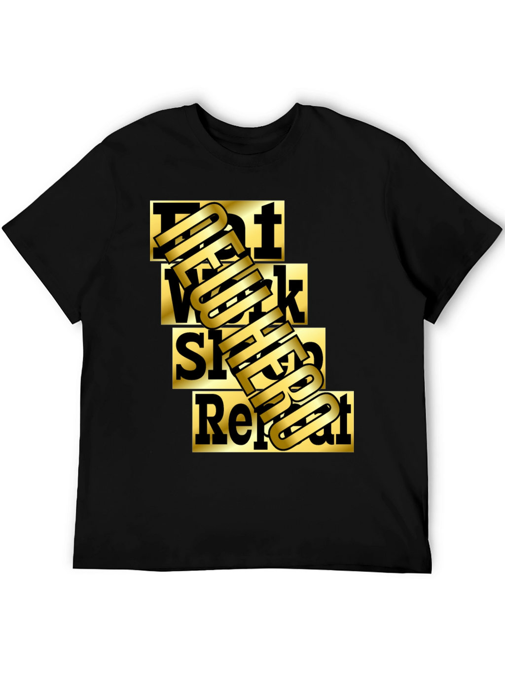 Eat Work Sleep Repeat Graphic Tee
