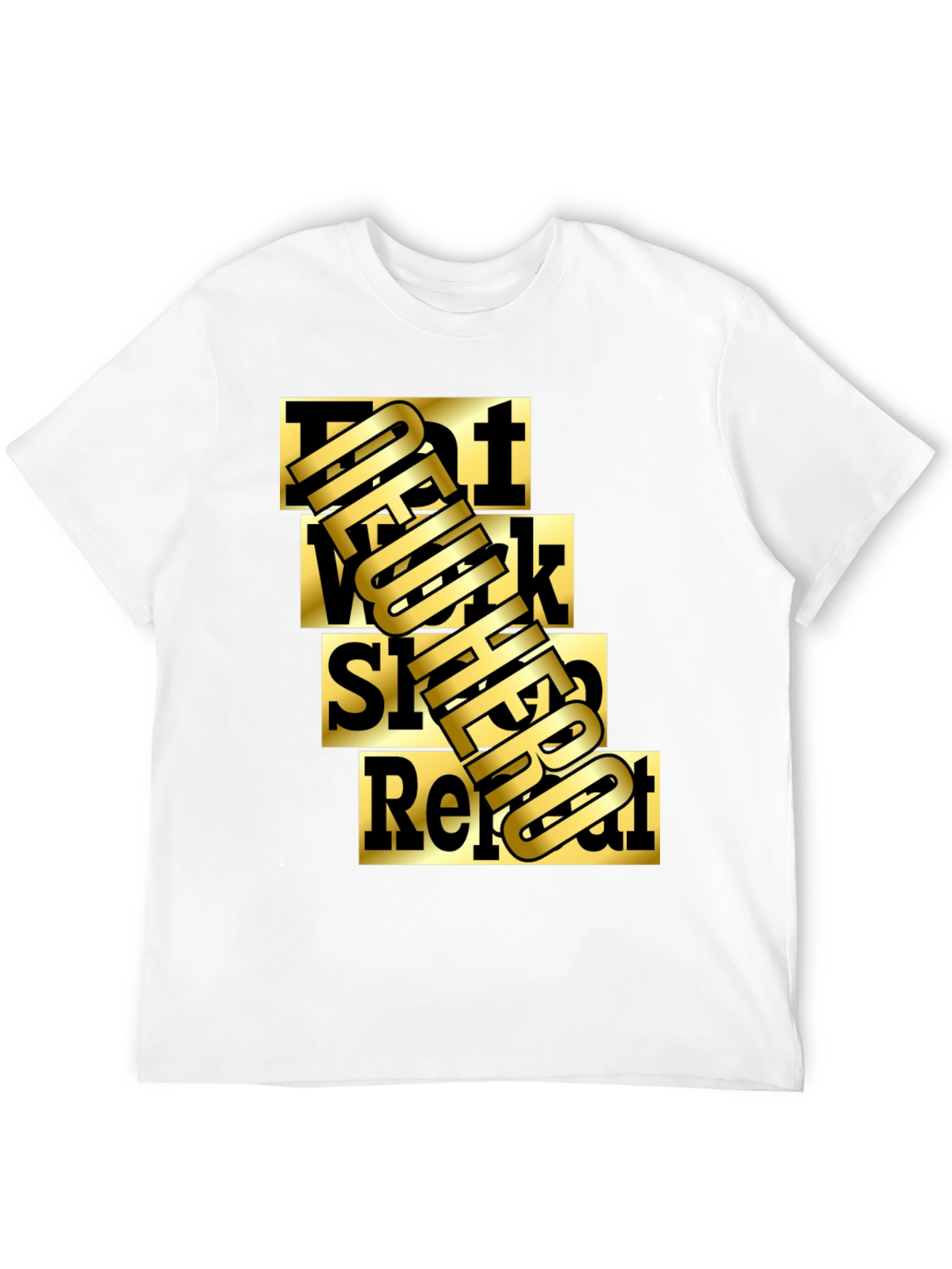 Eat Work Sleep Repeat Graphic Tee