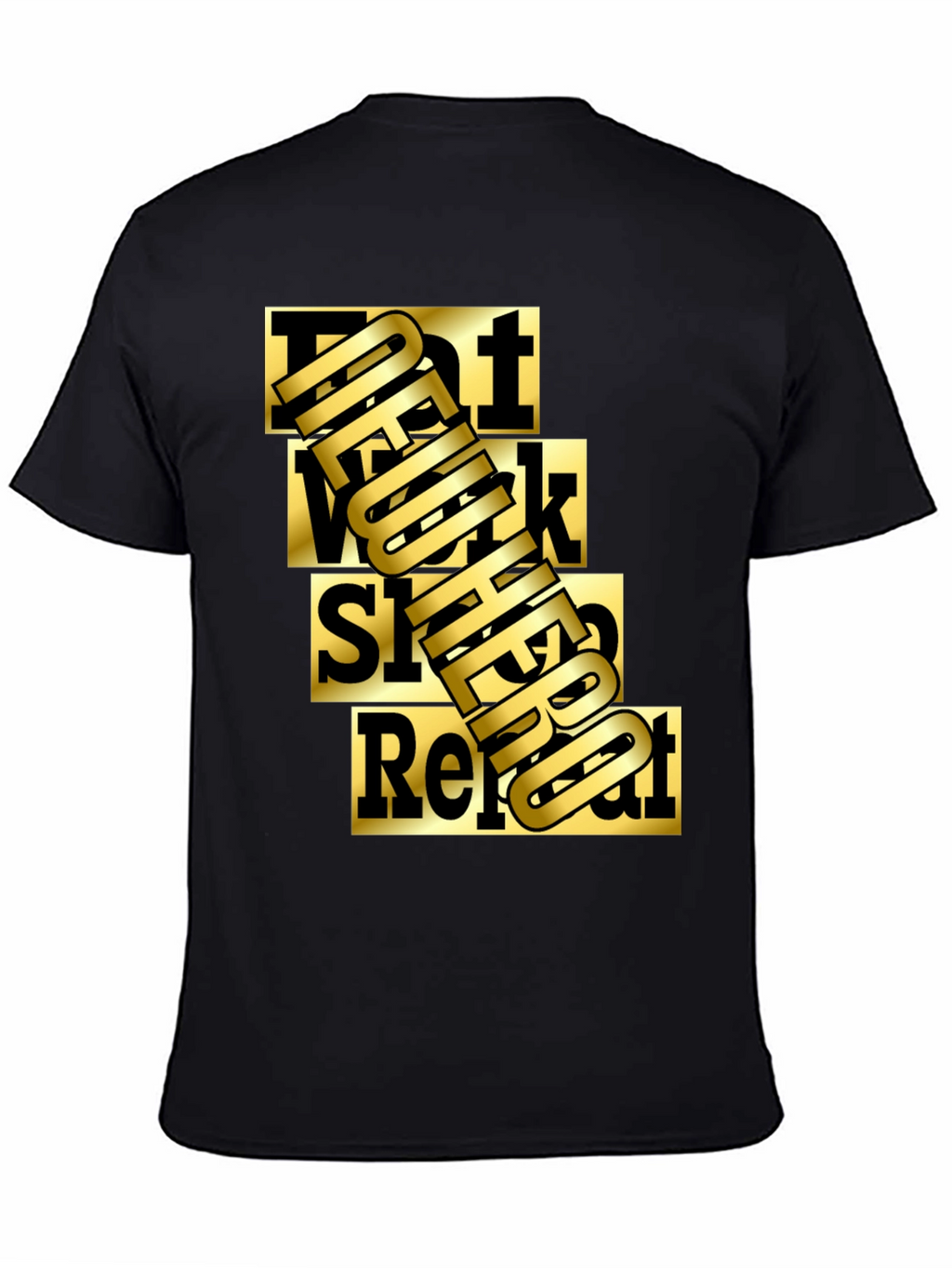 Eat Work Sleep Repeat Graphic Tee