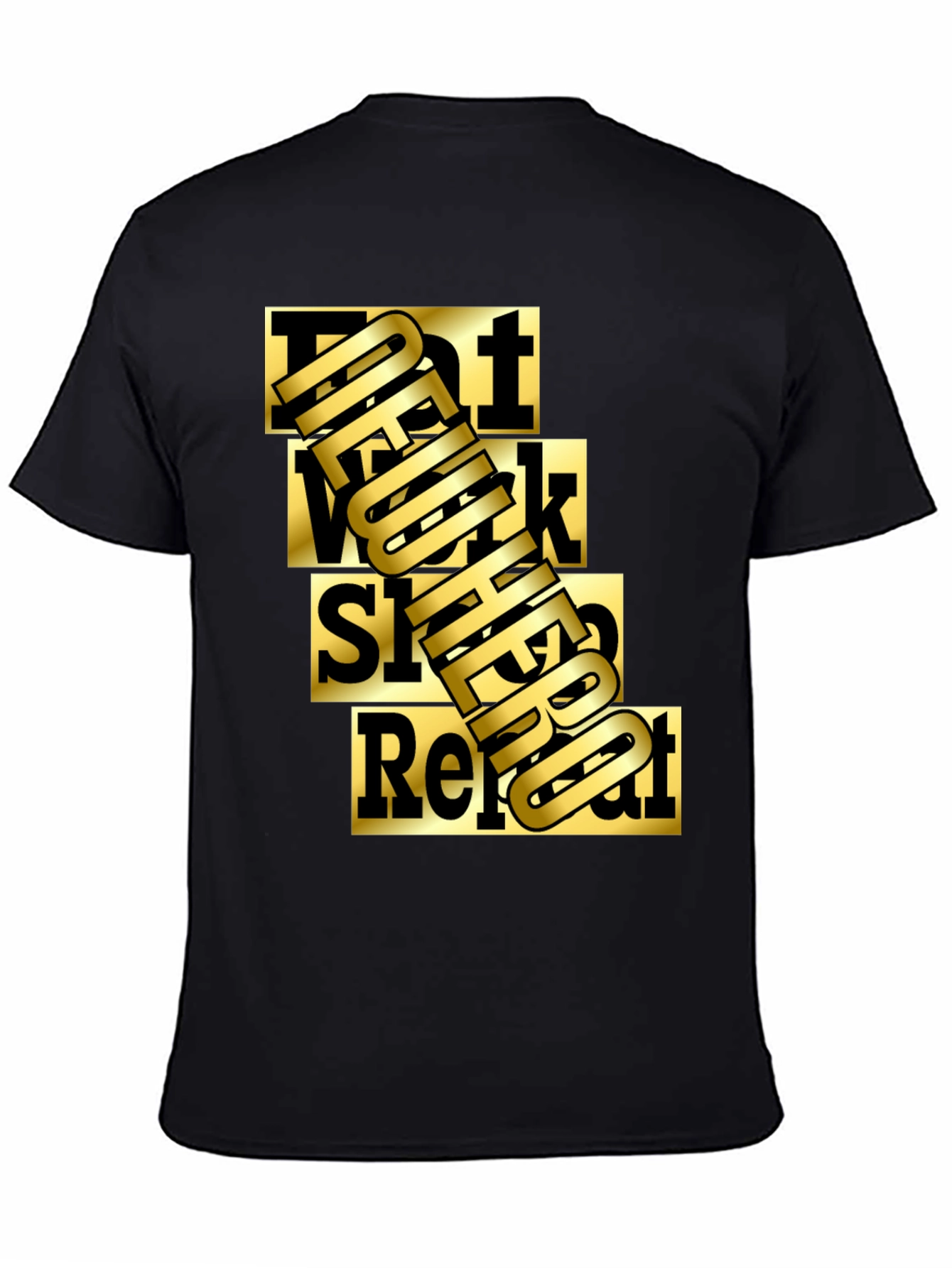 Eat Work Sleep Repeat Graphic Tee