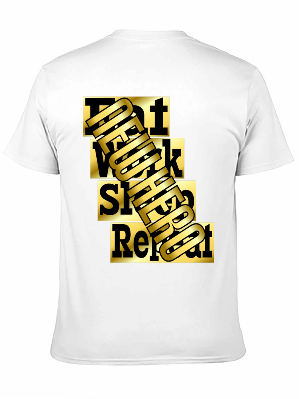 Eat Work Sleep Repeat Graphic Tee