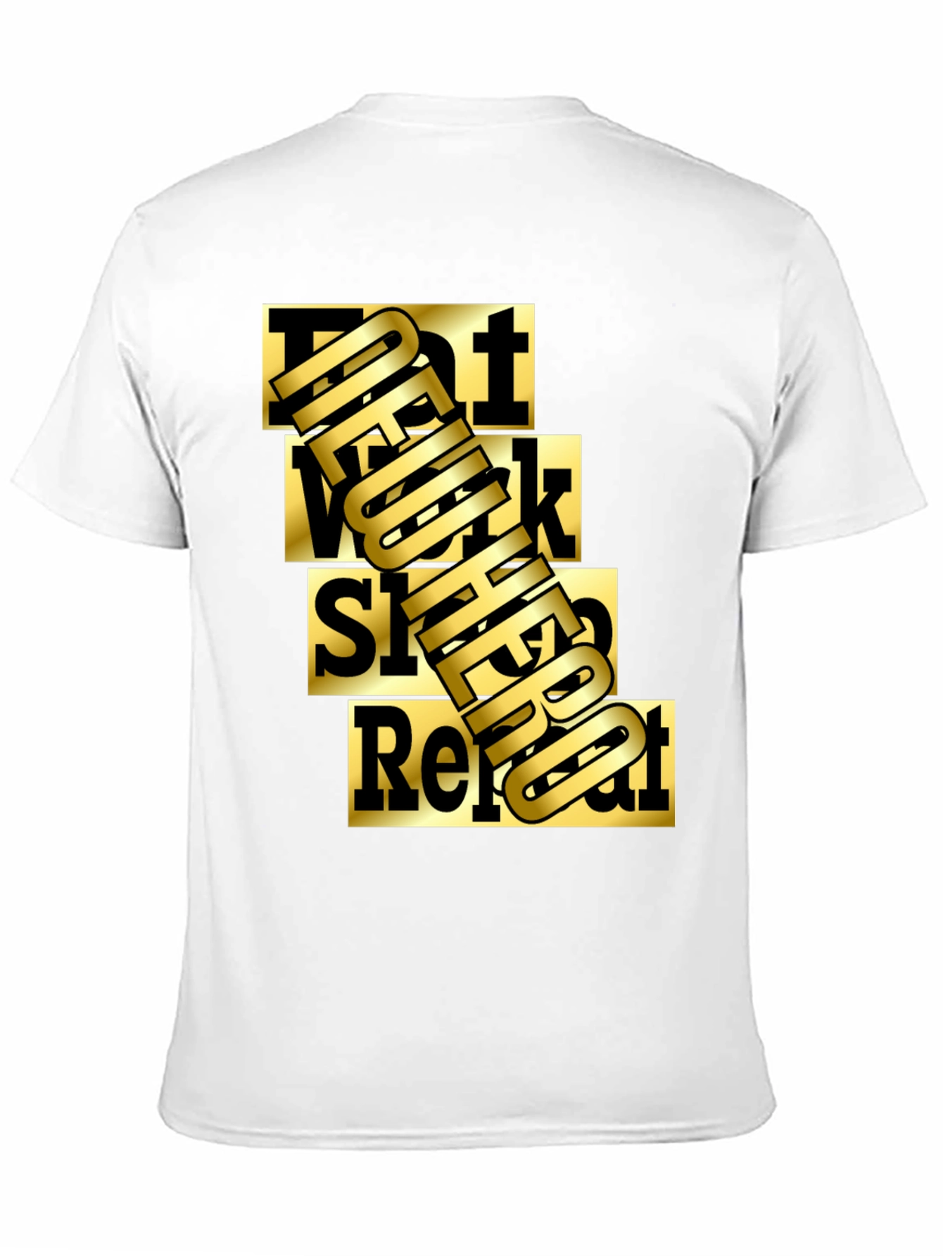 Eat Work Sleep Repeat Graphic Tee