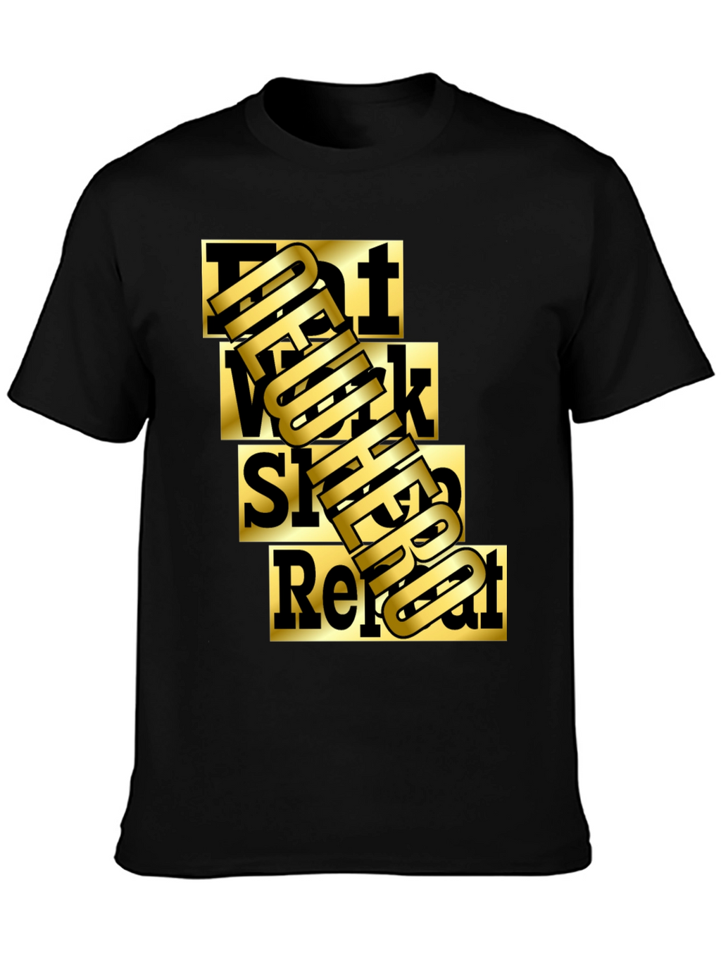 Eat Work Sleep Repeat Graphic Tee
