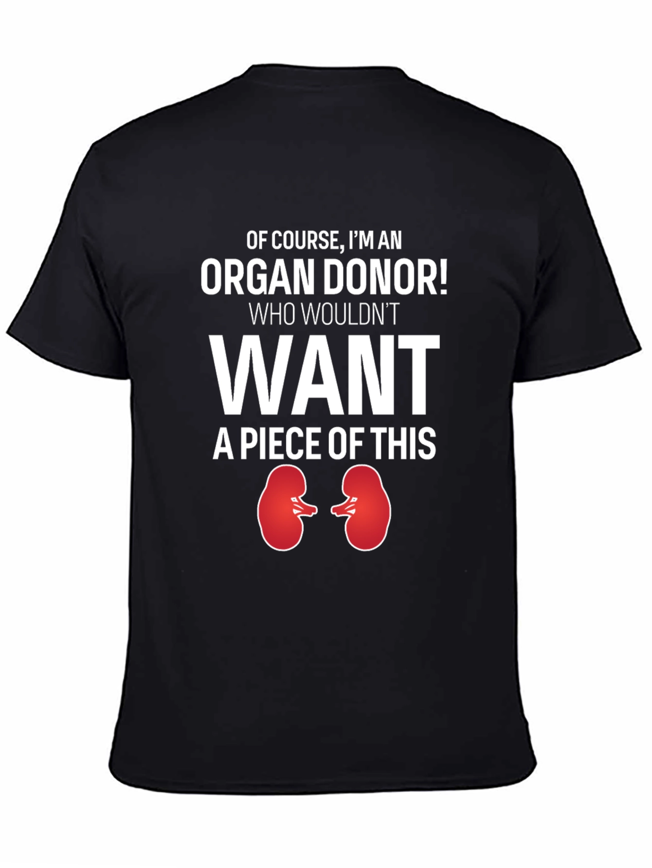 Organ Donor Novelty Graphic T-Shirt