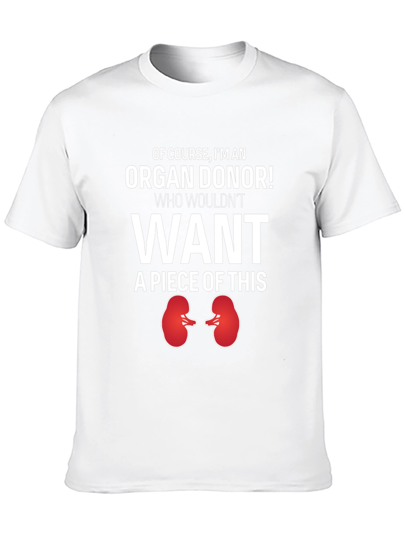 Organ Donor Novelty Graphic T-Shirt
