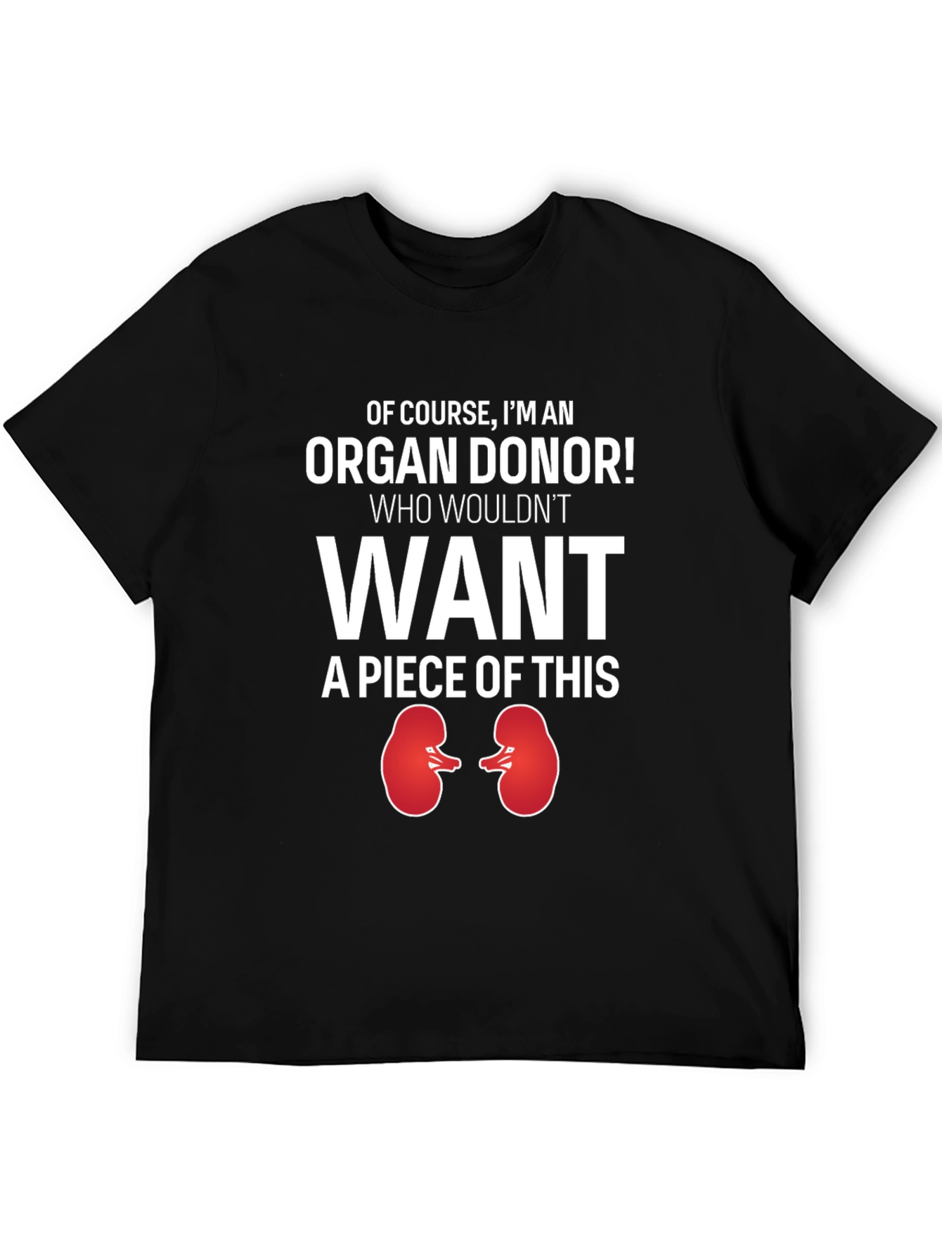 Organ Donor Novelty Graphic T-Shirt