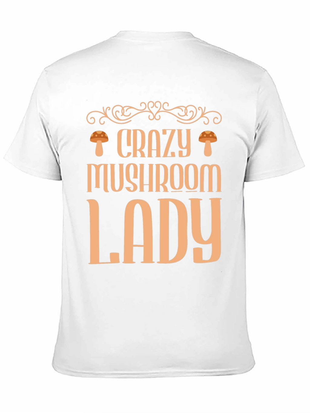 Crazy Mushroom Lady Graphic Tee - Fun & Stylish!