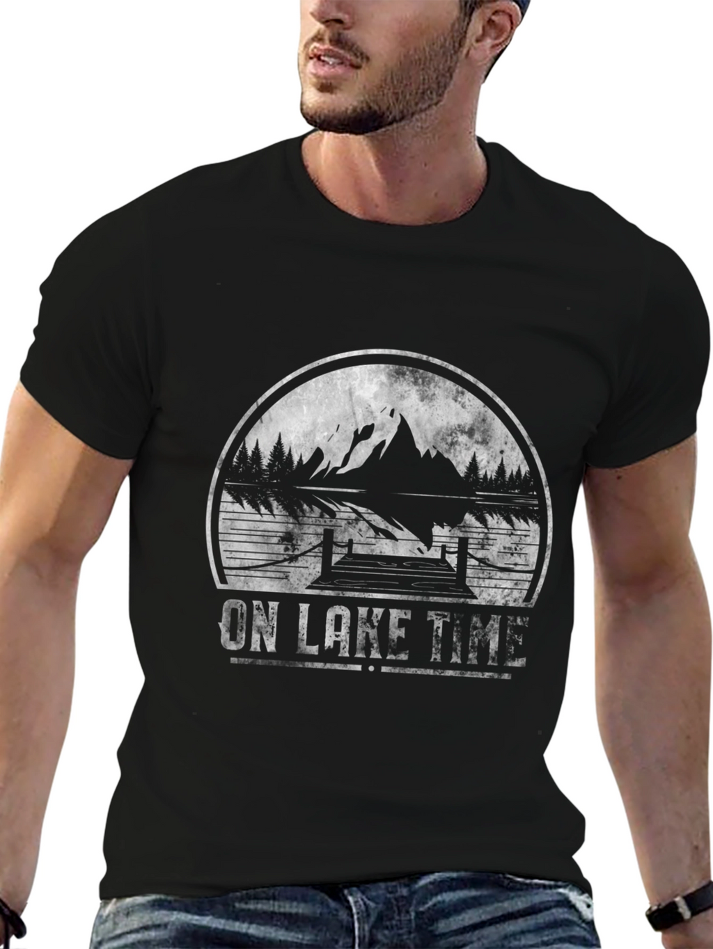 On Lake Time Graphic Tee - Relaxed Fit