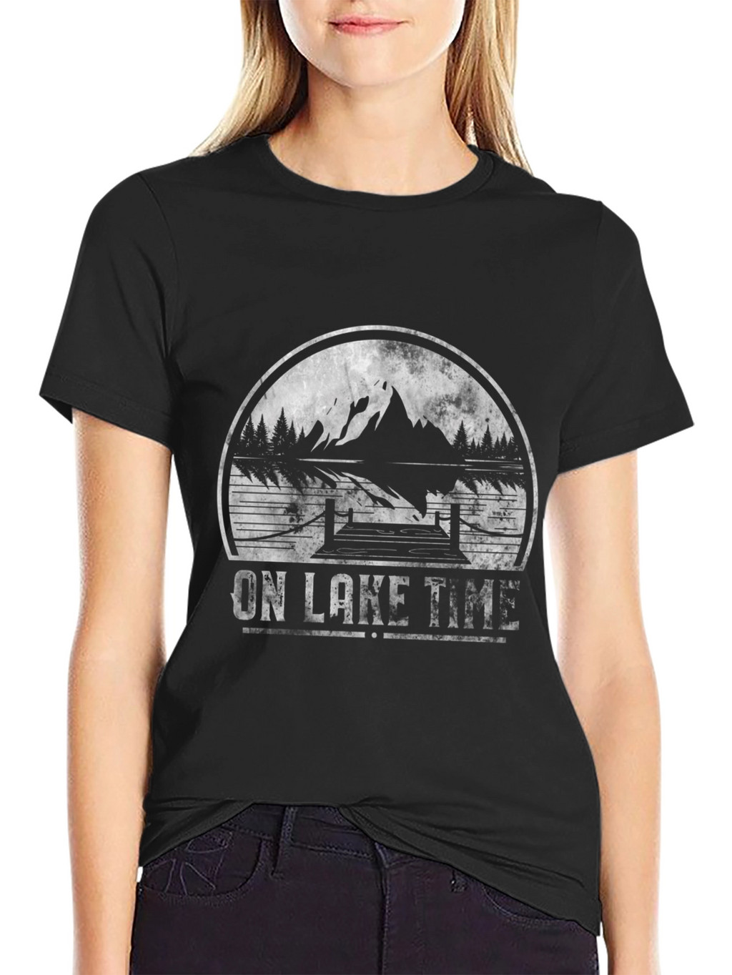 On Lake Time Graphic Tee - Relaxed Fit