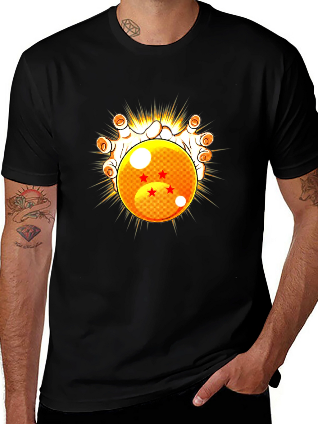 Dragon Ball Z T-Shirt - Three Star Ball
