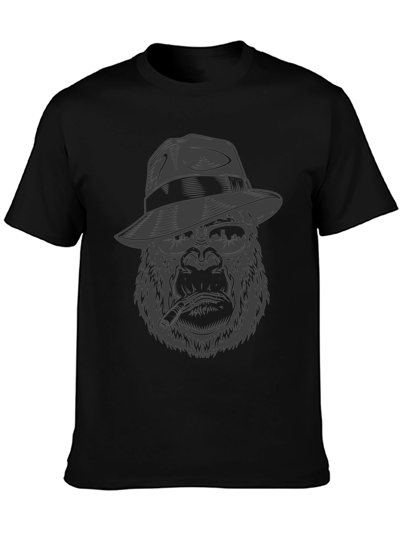 Gangster Gorilla Graphic Tee - Cool & Unique Design