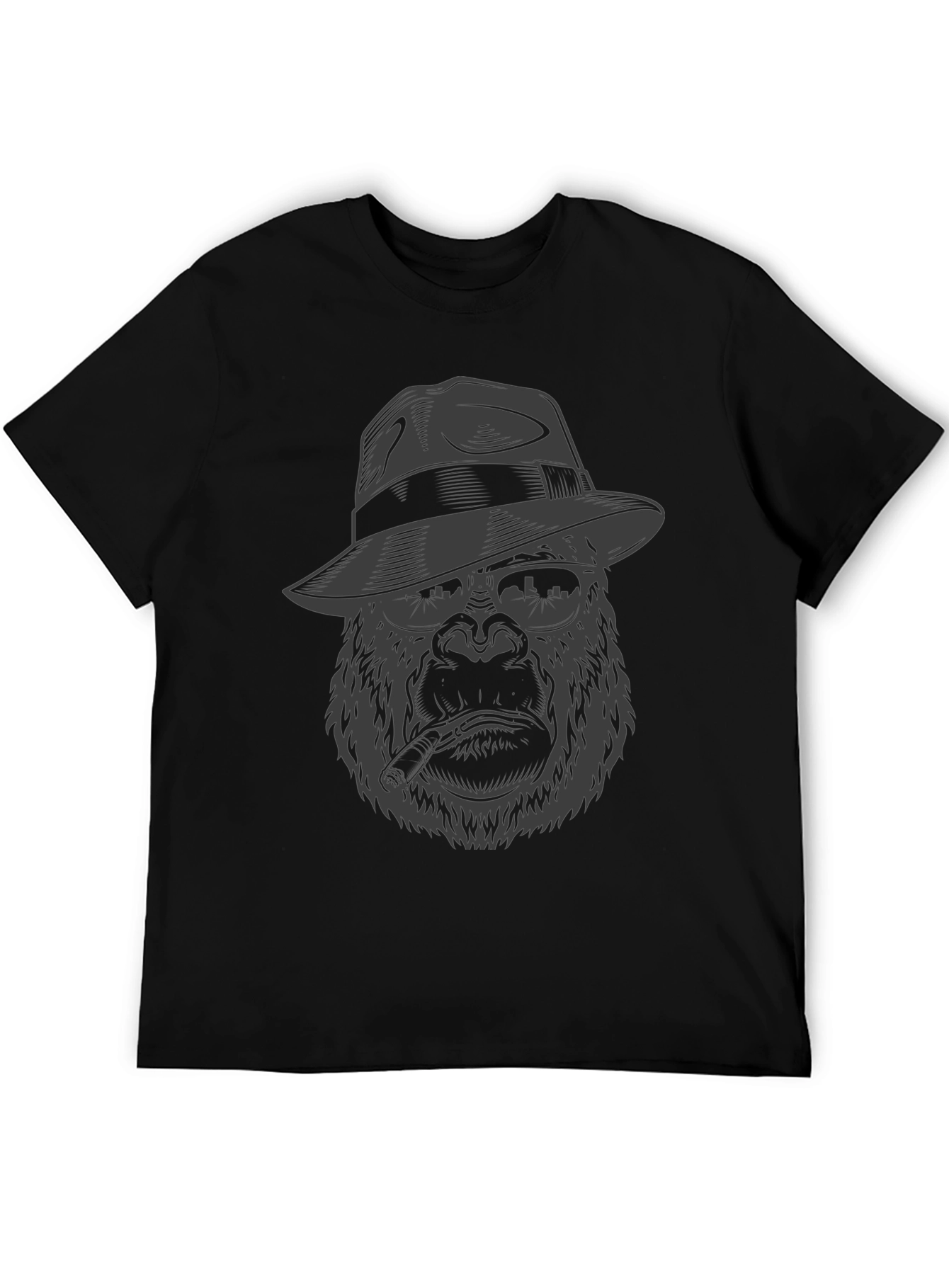 Gangster Gorilla Graphic Tee - Cool & Unique Design