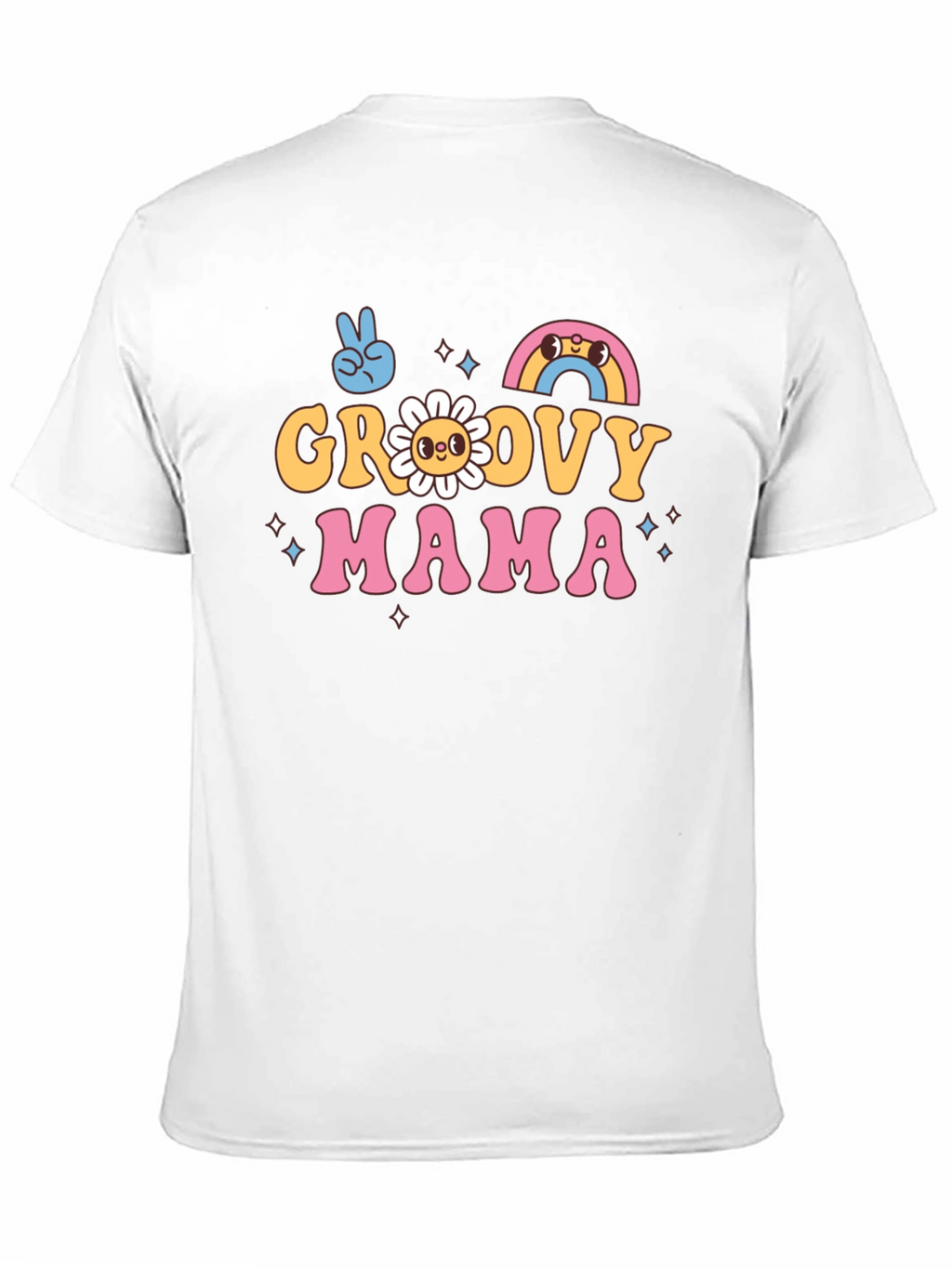 Groovy Mama T-Shirt - Retro Style